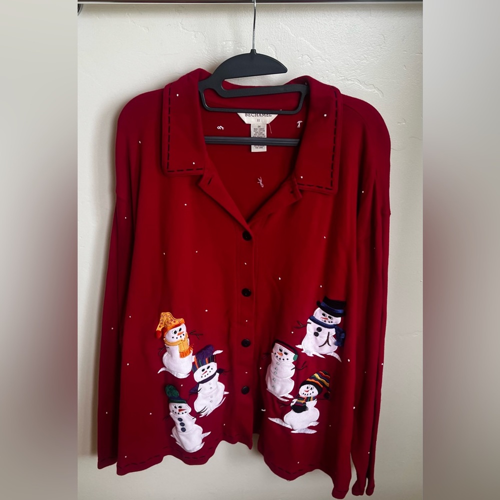 Bechamel Christmas Cardigan